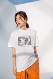 Áo thun xuất hàn. Mẫu Unisex phù hợp cho cả nam và nữ. Chất vải cotton mềm mại, dày dặn và chắn chắn.