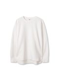 Sweatshirt TOPTEN Soft Double Knit Relax xuất Hàn dành cho Nữ.