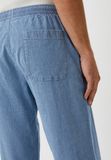 Quần jeans Uni. Unisex. Chất jeans mềm, lưng chun dây rút.