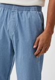 Quần jeans Uni. Unisex. Chất jeans mềm, lưng chun dây rút.