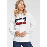 Hoodie hàng hiệu Le\/i's dành cho Nữ. Chất vải sweater da cá, mềm mịn và chắc chắn. Giữ form cực tốt. Có túi.