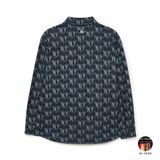 Sơ mi tay dài MLB. Unisex dành cho cả Nam và Nữ.