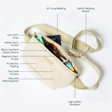 Túi đeo chéo Brevite Crossbody. Kích thước 25.5x12.4x5cm. Lớn