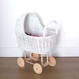  Wicker Doll Pram 