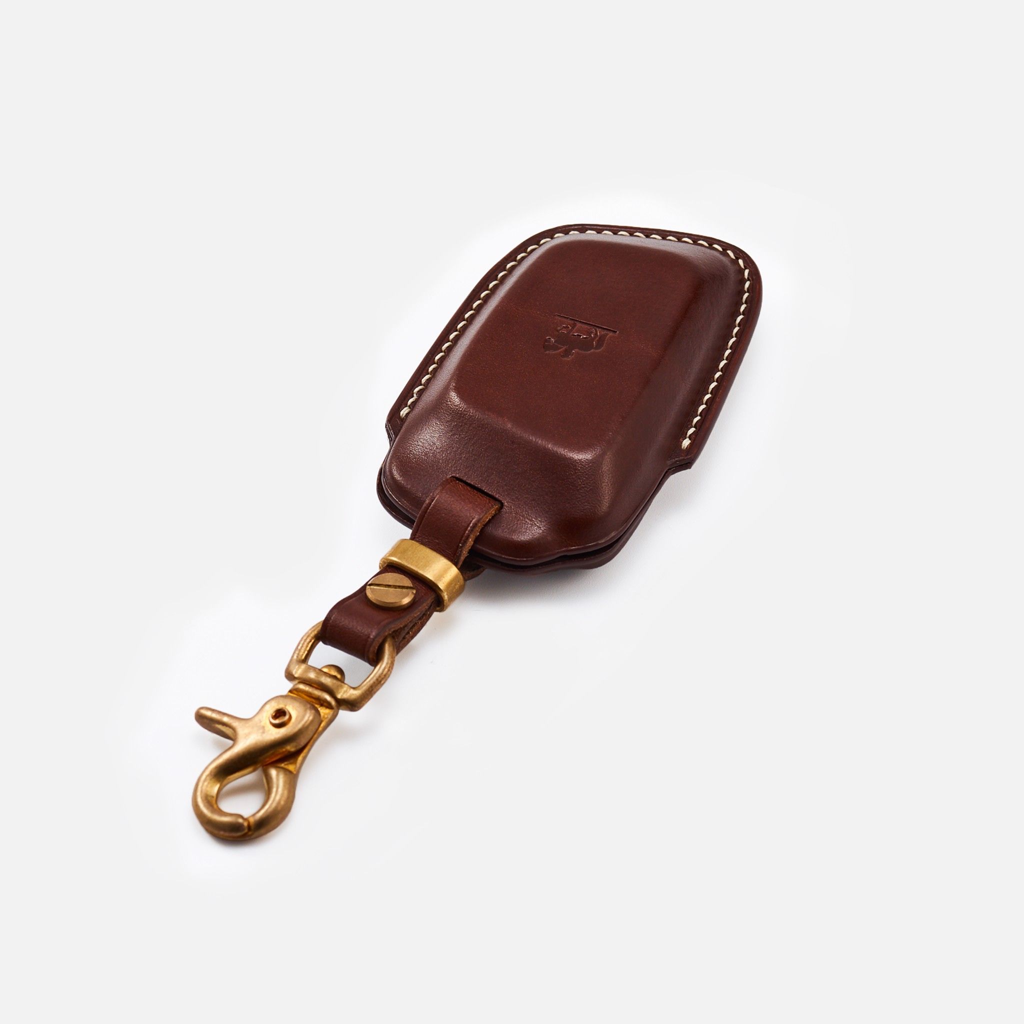 Bao da chìa khóa Vinfast da vân Chocolate Brown