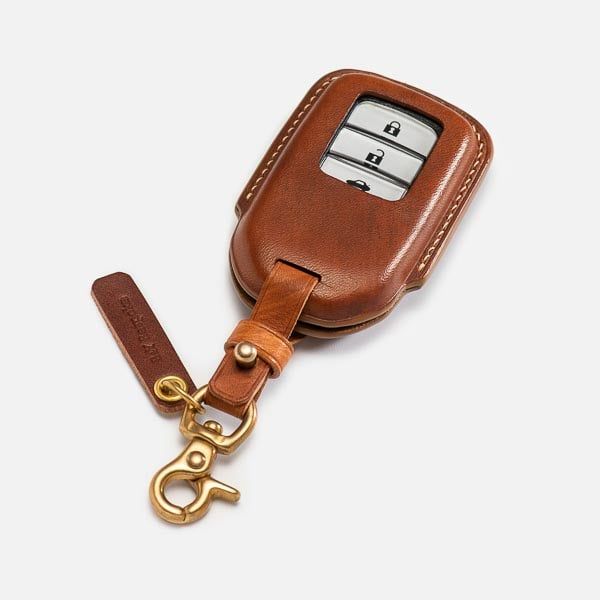 Bao Da Chìa Khóa Honda HD1 Wood
