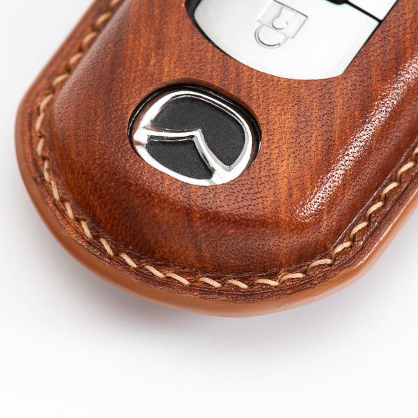 Bao Da Chìa Khóa Mazda MD1 Wood