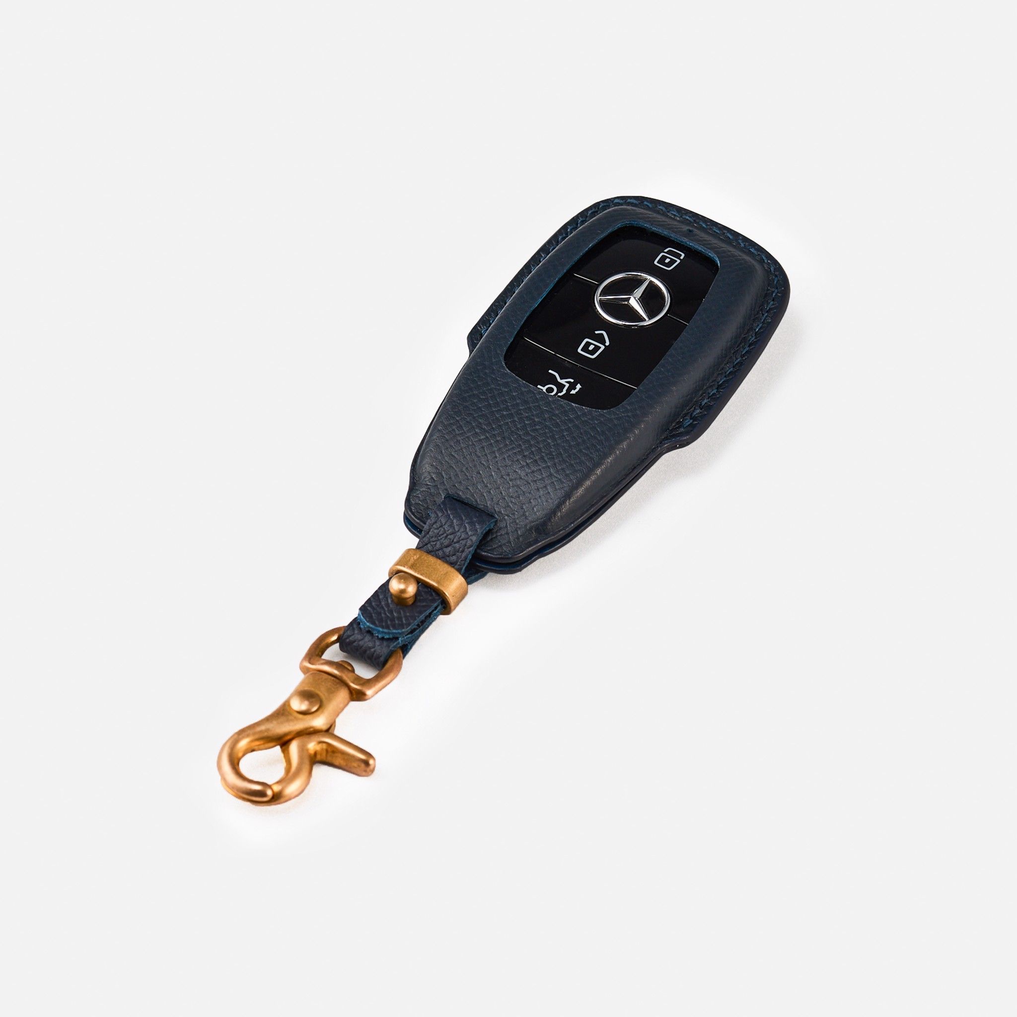 Bao Da Chìa Khóa Mercedes ME6 Navy