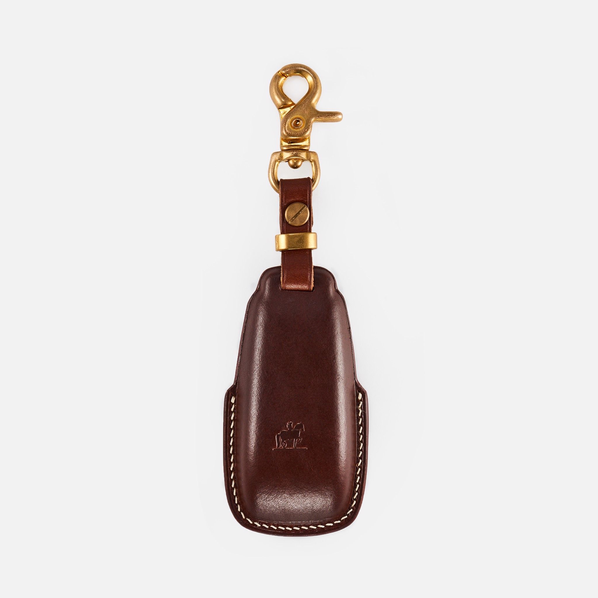 Bao Da Chìa Khóa Mercedes ME4 Chocolate Brown Da trơn