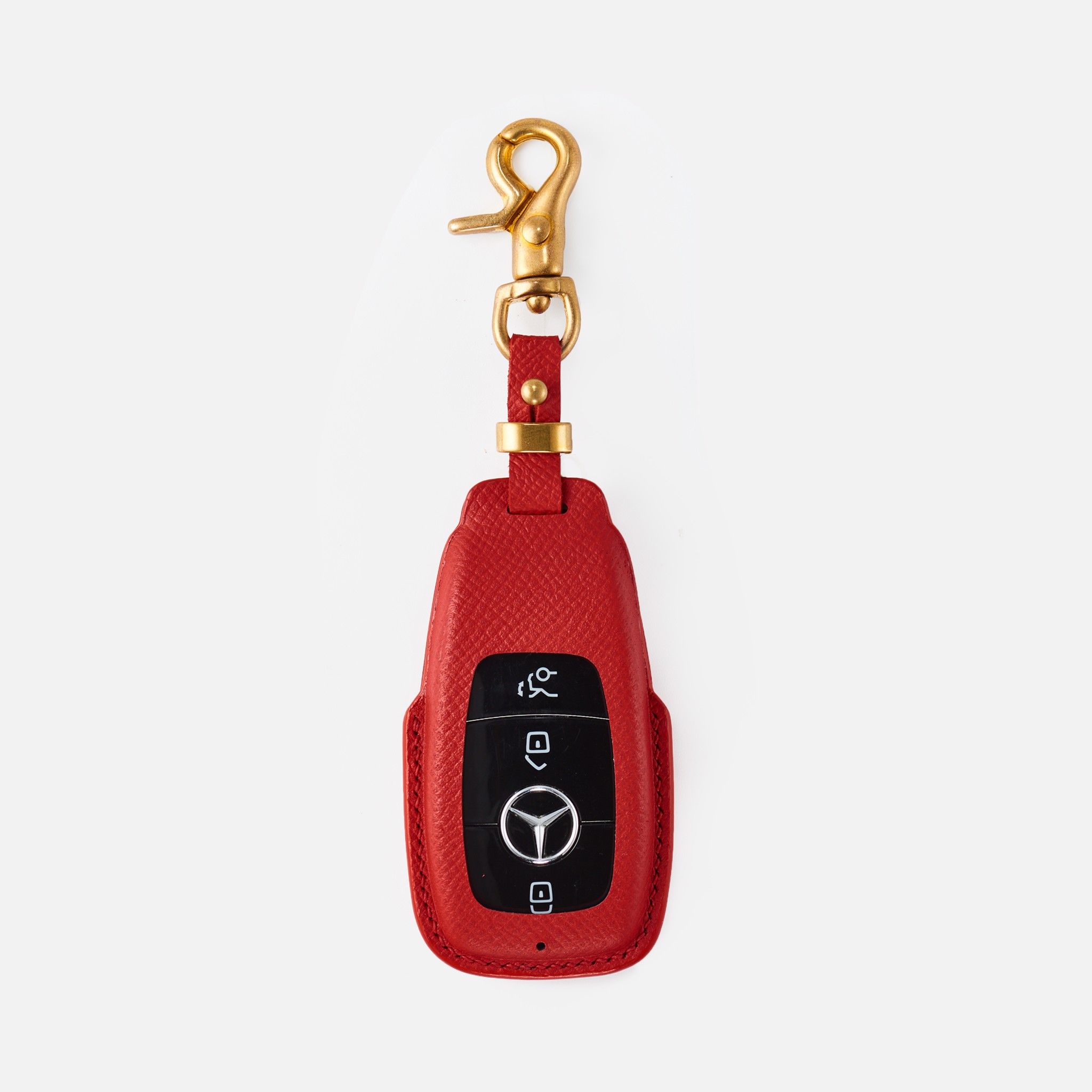 Bao Da Chìa Khóa Mercedes ME9 Light Red