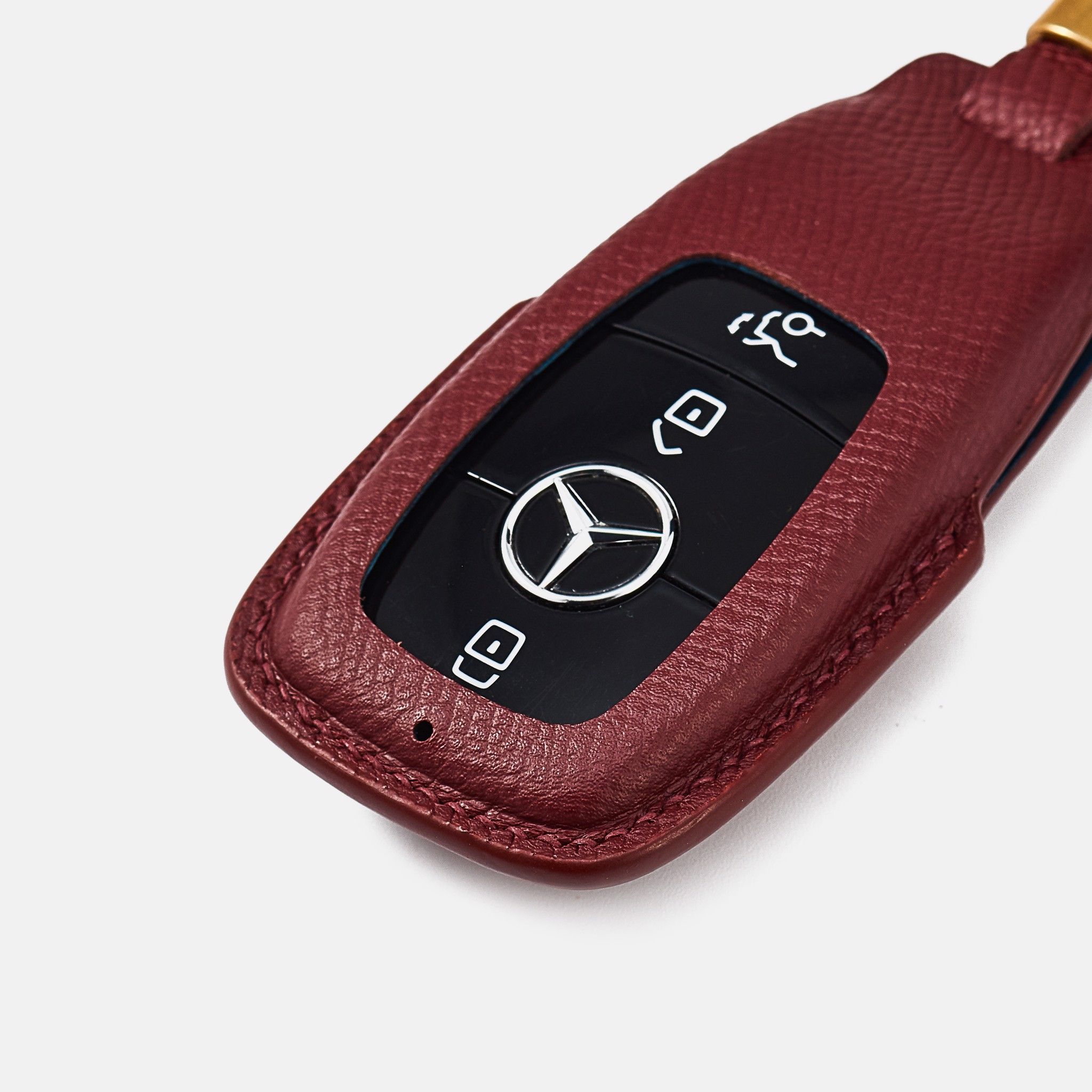 Bao Da Chìa Khóa Mercedes ME8 Burgundy