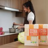 Gạo Nhật nấu cháo cho bé hữu cơ - ECOBA Sakura 1kg
