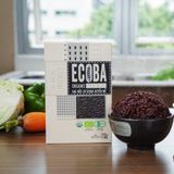 Gạo lứt đen hữu cơ cao cấp - ECOBA Huyền Mễ 1kg