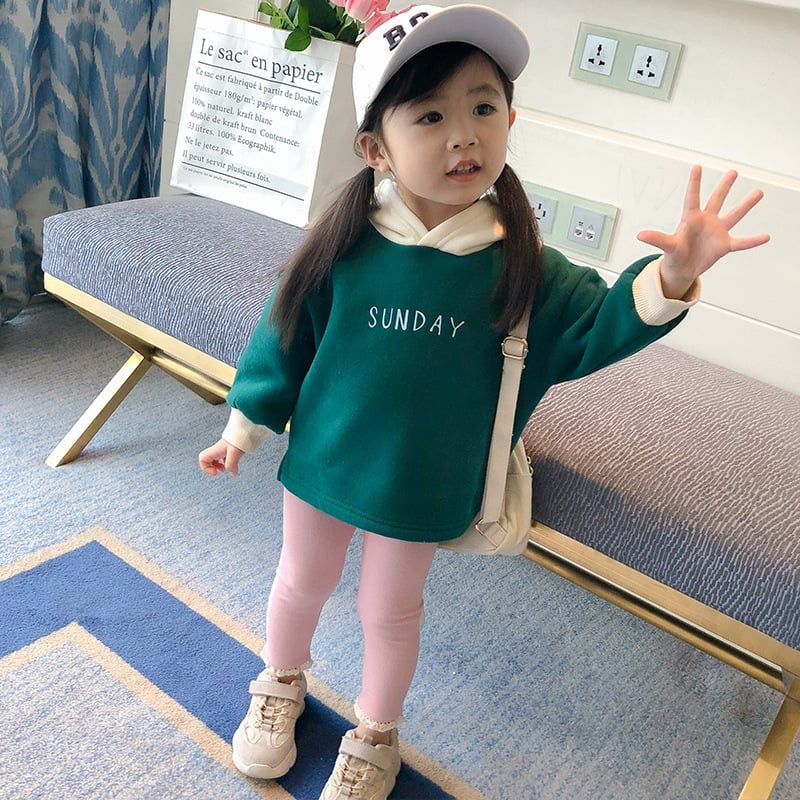 Áo hoodie Hàn Quốc sunday cho bé