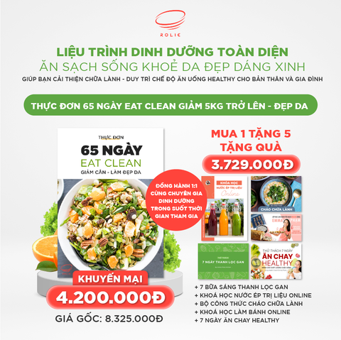 GIẢM CÂN EAT CLEAN 65 NGÀY