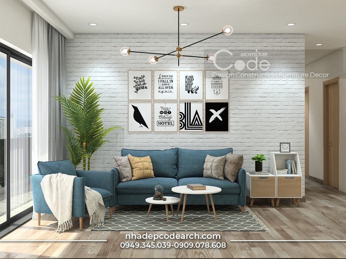 CĂN HỘ MẪU PHONG CÁCH SCANDINAVIAN 01