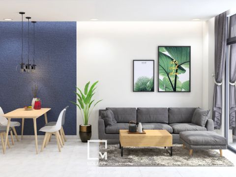 Thiết kế nội thất căn hộ The Art - Anh Khánh
