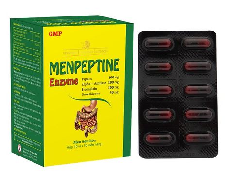 Men tiêu hóa menpeptine Enzyme