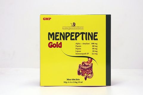 Men tiêu hóa cho bé Menpetine GOLD ( hộp 20 ống *10 ml)