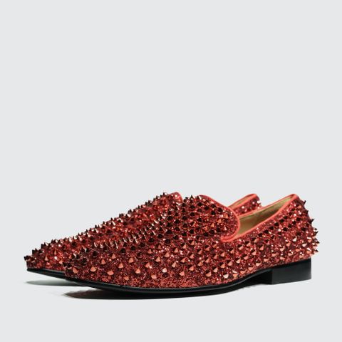 Shawy Glitter Rivets (Red)