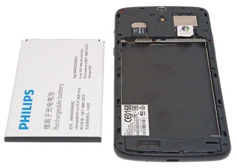 Thay pin Philips S358