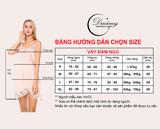  Dreamy VS10 Váy ngủ lụa cao cấp dáng suông phối ren quyến rũ nhiều màu 