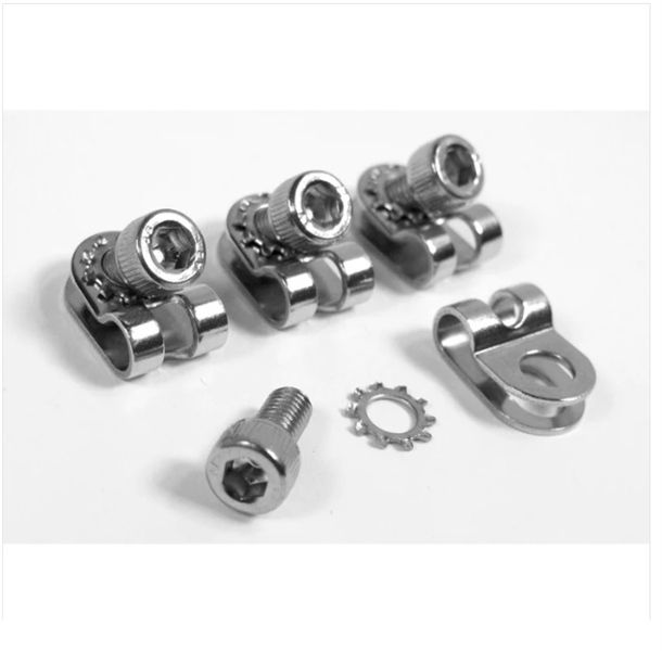 R-clip 4-pack-silver