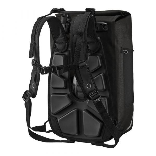 Balo kết hợp túi treo trên xe đạp Ortlieb F7705/ Vario QL 2.1/ Black