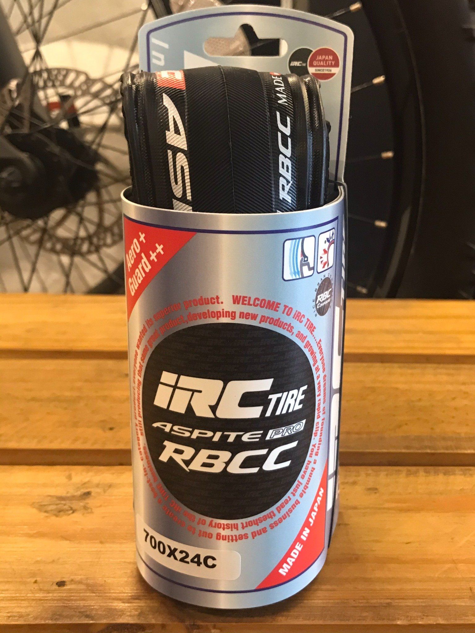 Lốp IRC Aspite Pro RBCC 700 X 24c