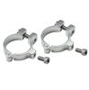  Hinged Water Bottle Cage Clamps-28.6/Black 