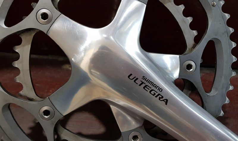 Giò đĩa SHIMANO Ultegra FC-6600/2s/172.5mm/Bạc | SHIMANO Ultegra FC-6600 Crankset/2s/172.5mm/Silver