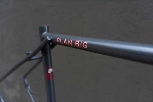 FRAME SET VELOCI PLAN BIG V.2 GRAY XS440