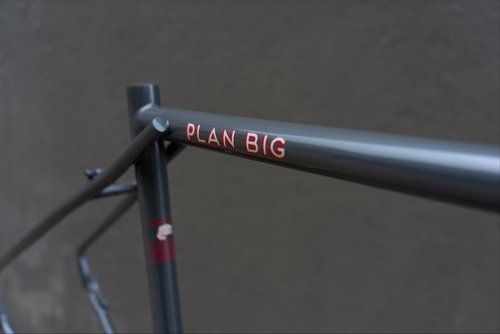  FRAME SET VELOCI PLAN BIG V.2 GRAY XS440 