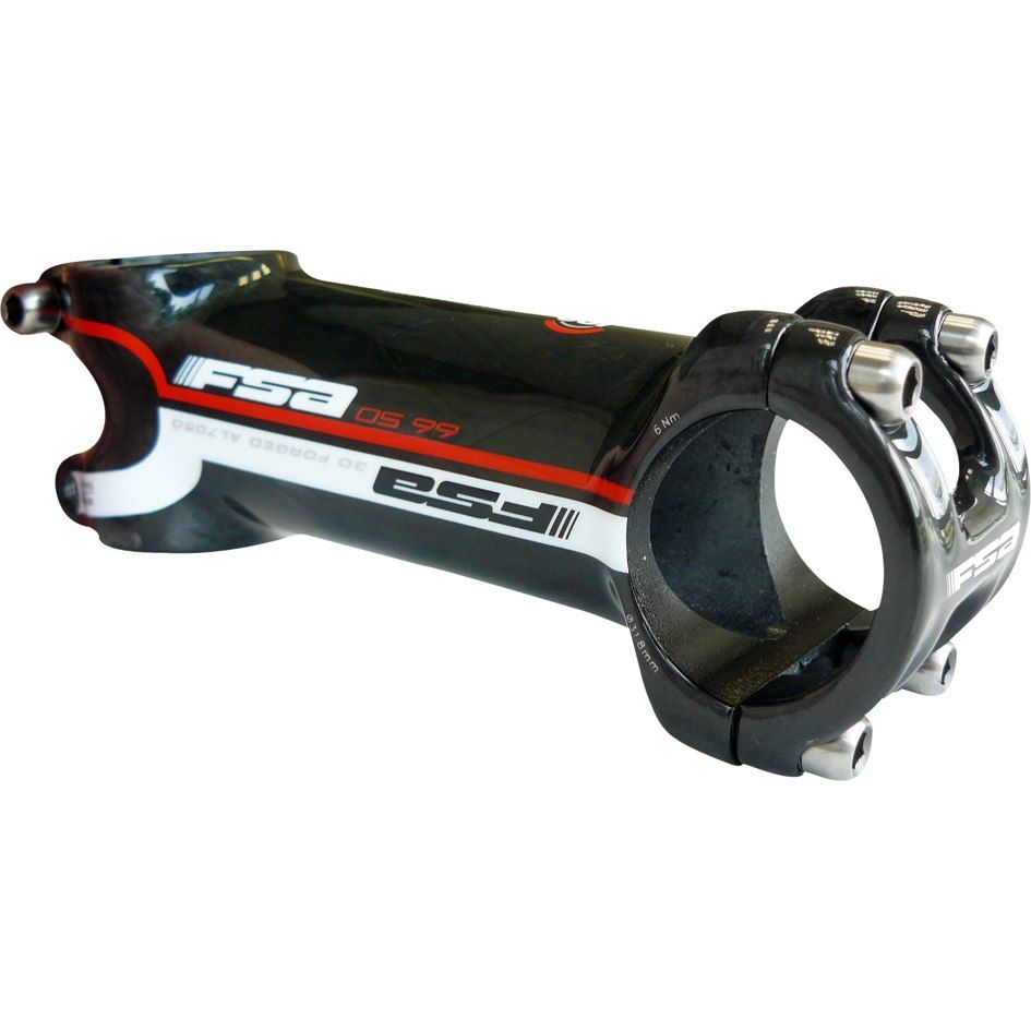 Pô-tăng FSA OS99/31.6 x100mm/ Đen Trắng Đỏ | FSA OS99 Stem/31.6 x100mm/Black White Red