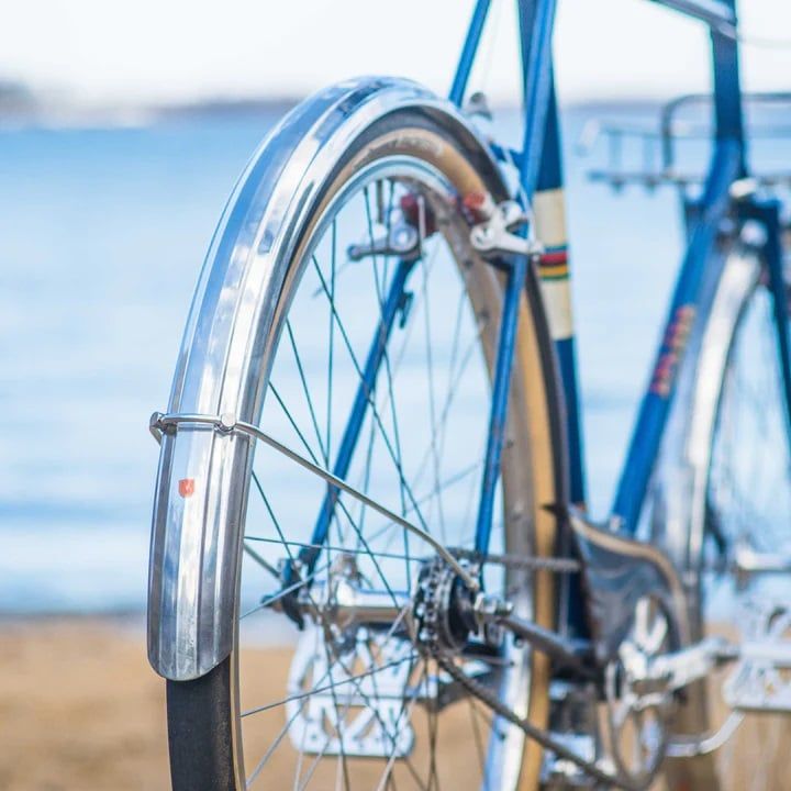 Velo Orange Zeppelin Fenders, 650b 52mm - Silver