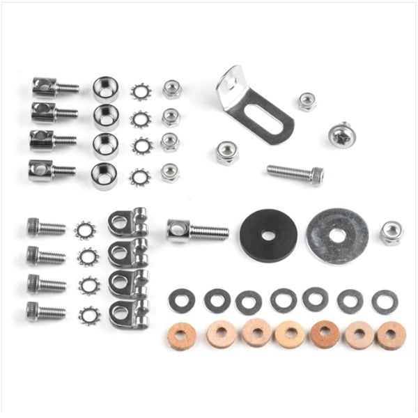 Fender Hardware Kits-silver