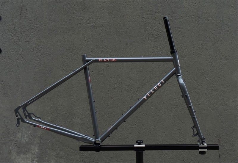  FRAME SET VELOCI PLAN BIG V.2 GRAY M520 