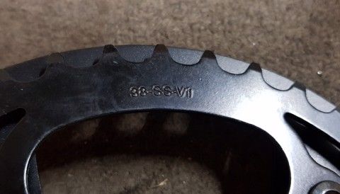 Giò đĩa Truvativ/1s/38T hoặc 42T/Đen | Truvativ Crankset/1s/38T or 42T/Black