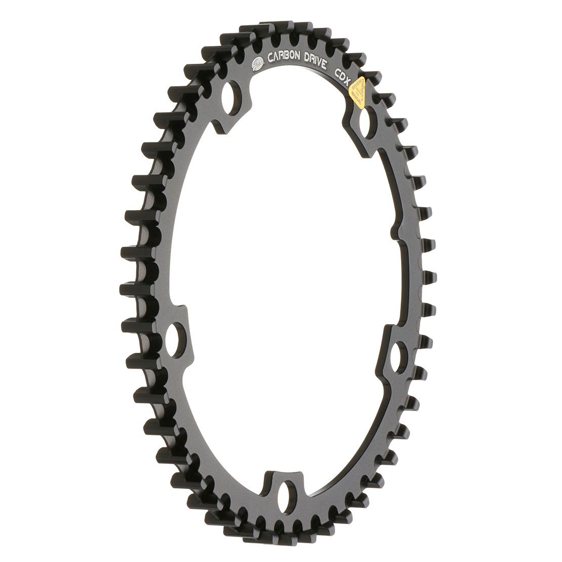 Đĩa xích và Giò đĩa Gates CDN/Đen | Front Sprocket & Gates CDN Crankset/Black