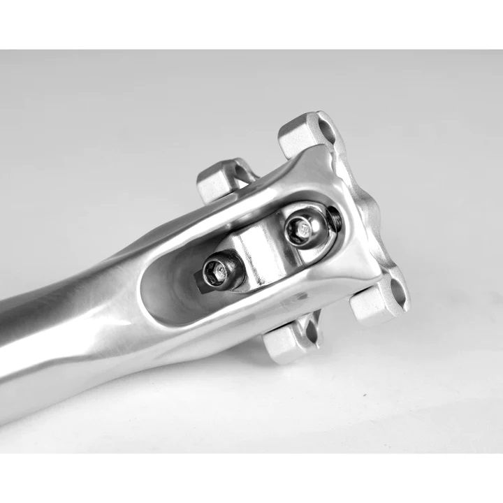 Velo Orange Grand Cru Long Setback Seatpost-Silver