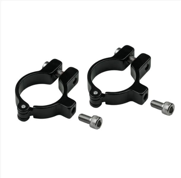 Hinged Water Bottle Cage Clamps-28.6/Black
