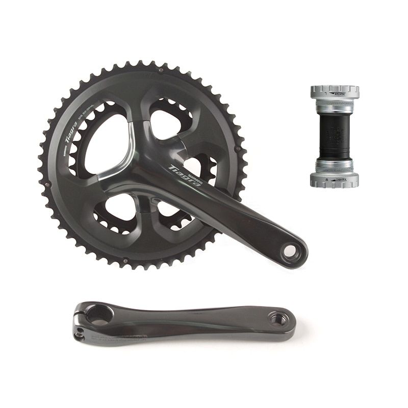 Giò đĩa SHIMANO Tiagra FC-4700/2x10s/175mm/Đen | SHIMANO Tiagra FC-4700 Crankset/2x10s/175mm/Black