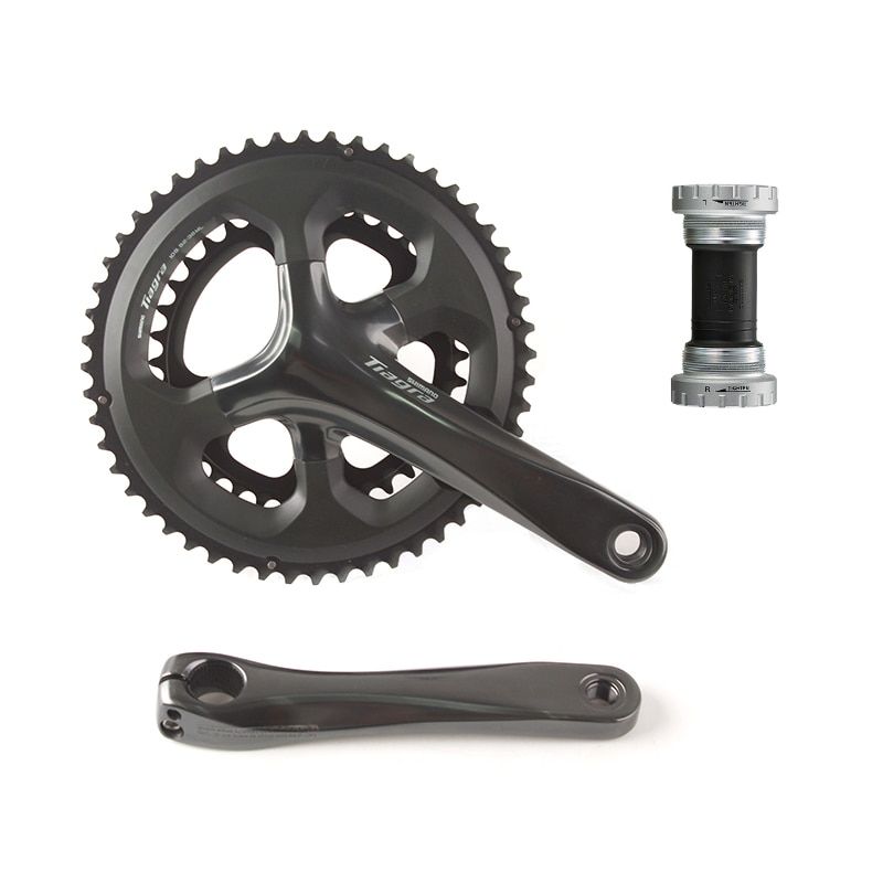  Giò đĩa SHIMANO Tiagra FC-4700/2x10s/175mm/Đen | SHIMANO Tiagra FC-4700 Crankset/2x10s/175mm/Black 