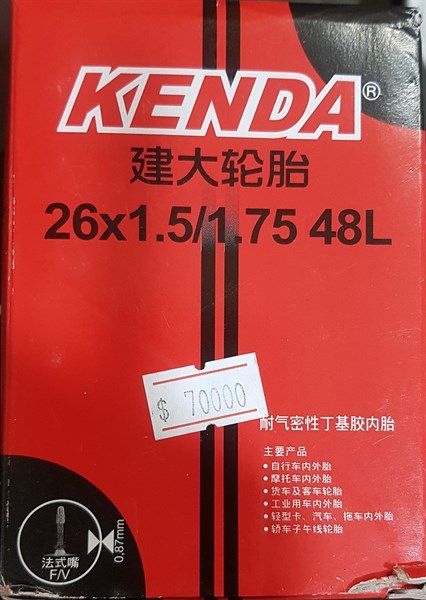  Săm Kenda 26x1.5/1.75 FV 48L 