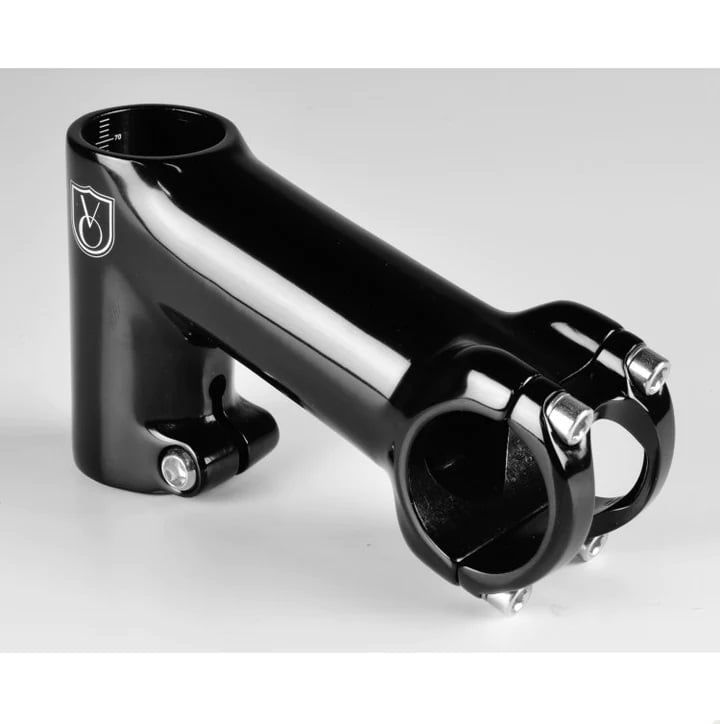 Velo Orange Tall-Stack Stem, 31.8mm - Silver