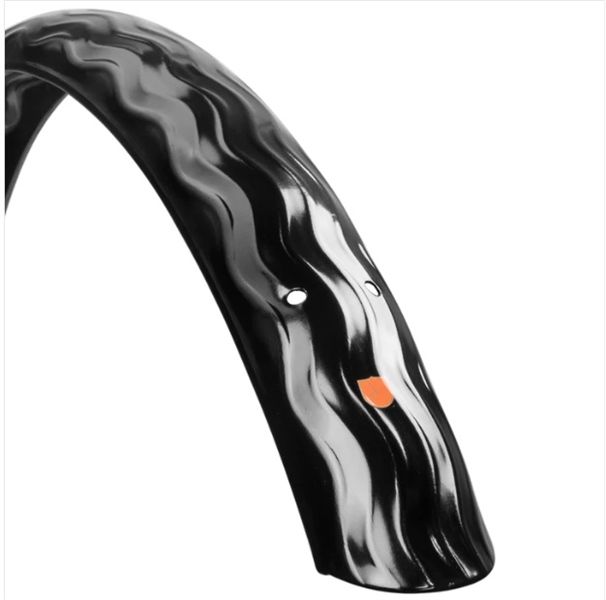 Velo Orange Wavy Fenders, 650b 58mm - Black