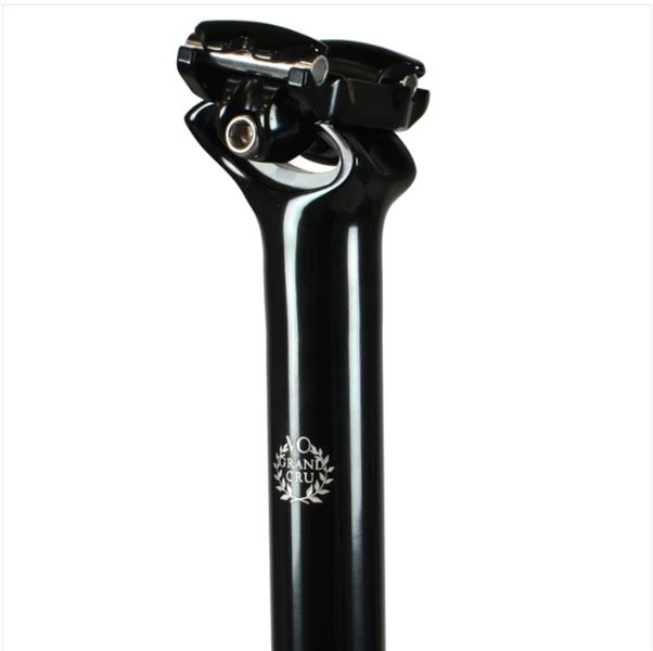 Velo Orange Grand Cru 0 Setback Seatpost, 27.2-black