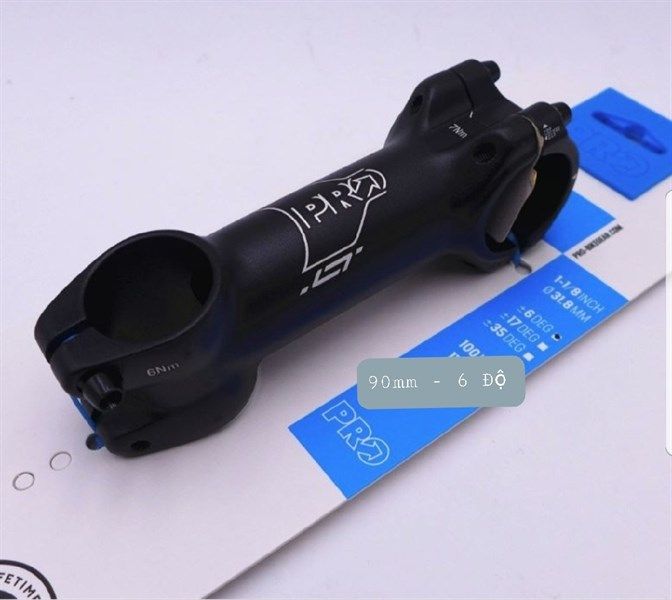Pô-tăng Shimano Pro LT/31.8 x 90mm/6° | Shimano Pro LT Stem/31.8 x 90mm/6°