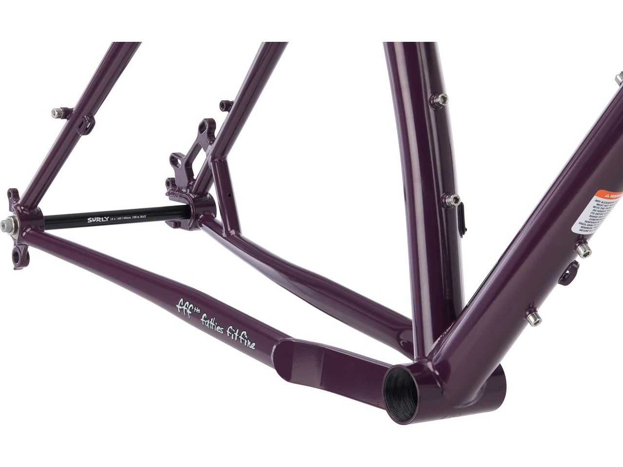  Frame Set Surly Karate Monkey XS Purple (Organic Eggplant) 