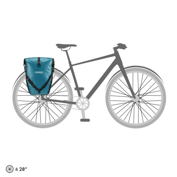 Túi treo baga Ortlieb F5309/ Back-Roller Classic/ Petrol - Black